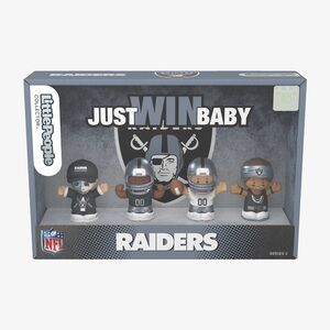 🖤🩶 🏈Little People Collector x NFL Las Vegas Raiders Set🏈🩶🖤